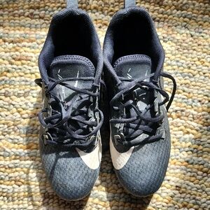 Kids Black and White Athletic Shoes